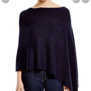 Black Magaschoni three way cashmere poncho ONE SZ